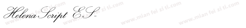 HelenaScript ES字体转换